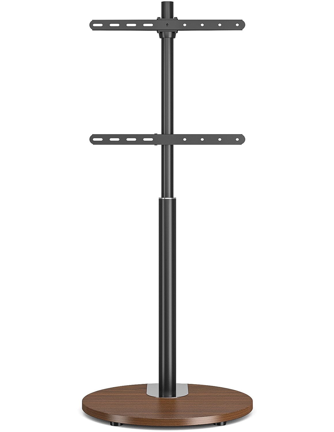 TTAP FSC-WAL TV Stand with Bracket for up to 65" TVs - Walnut and Black