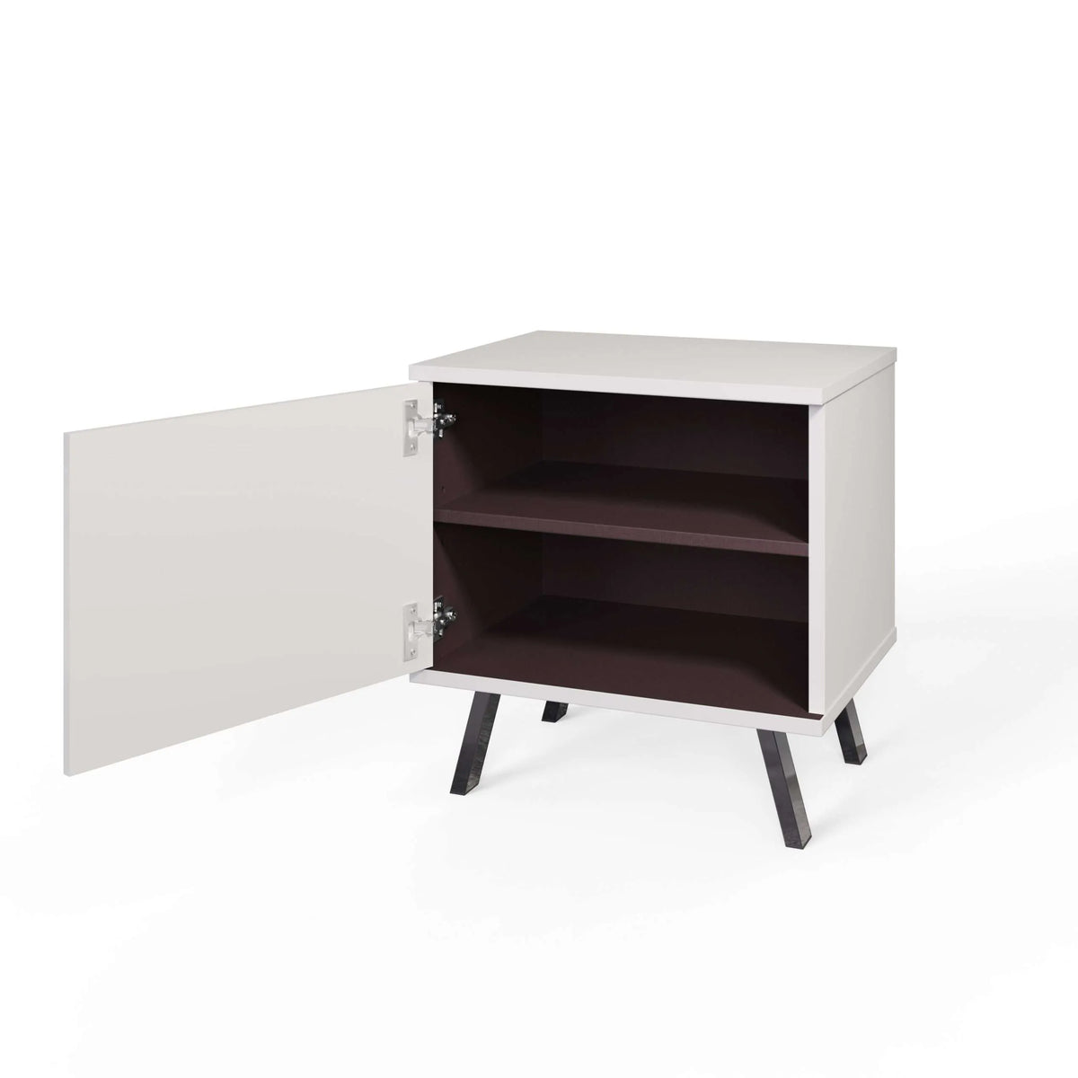 Frank Olsen Elevate White Lamp Table with Mood Lighting