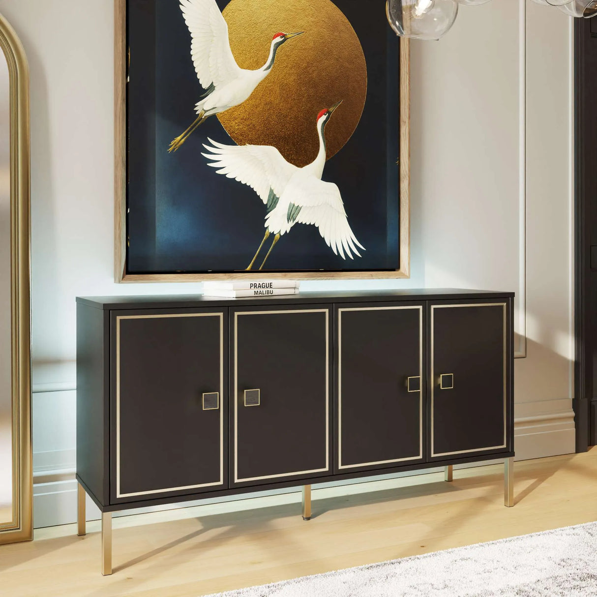 Frank Olsen Mia Large Black Sideboard