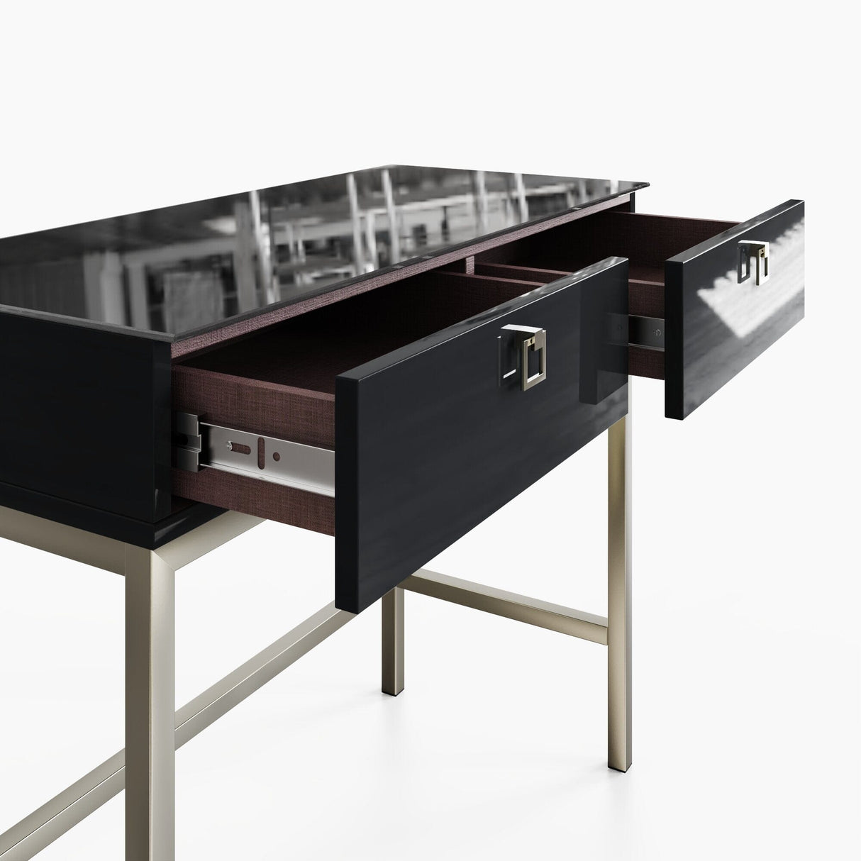 Frank Olsen LYRA Console Table Midnight Black 900mm