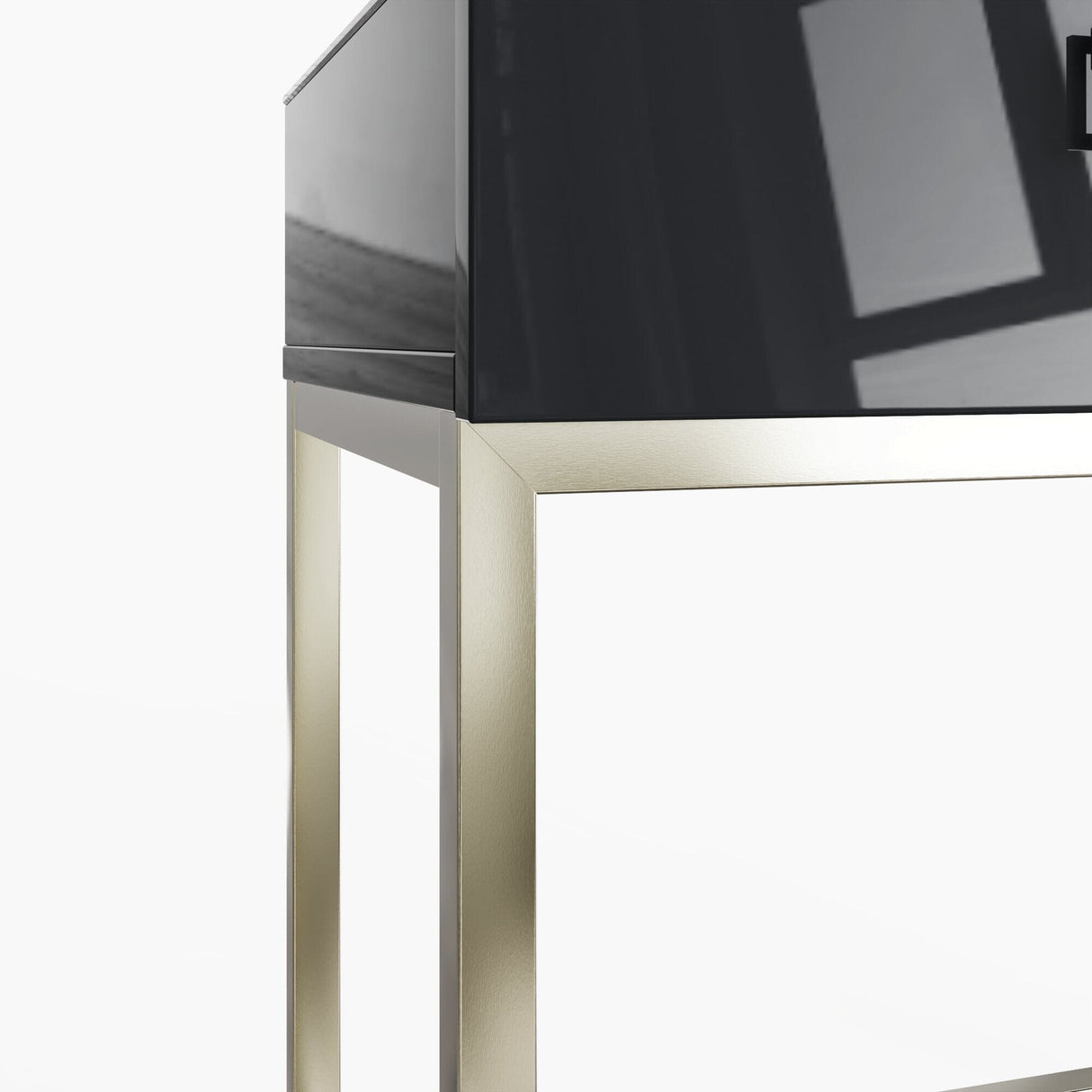 Frank Olsen LYRA Console Table Midnight Black 900mm