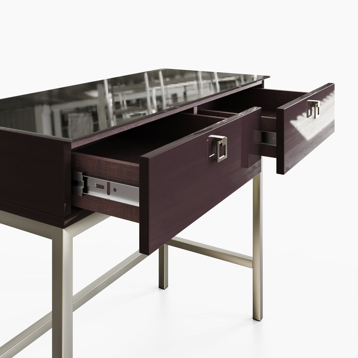 Frank Olsen LYRA Console Table Plum Black 900mm