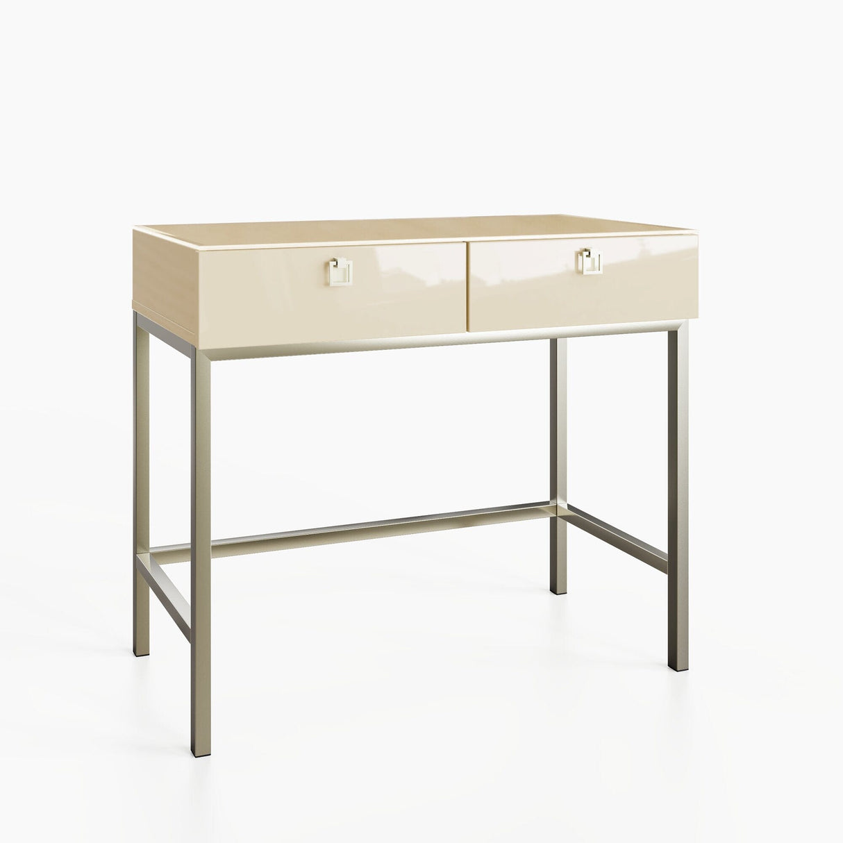 Frank Olsen LYRA Console Table Antique White 900mm