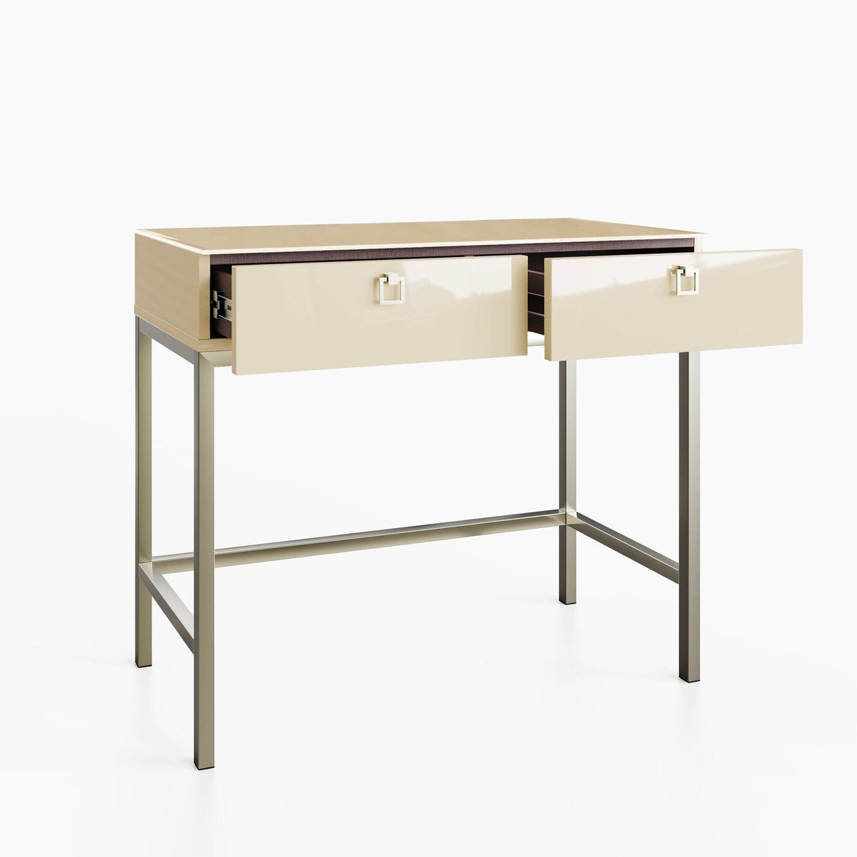 Frank Olsen LYRA Console Table Antique White 900mm