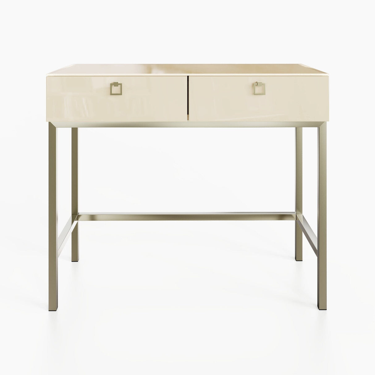 Frank Olsen LYRA Console Table Antique White 900mm