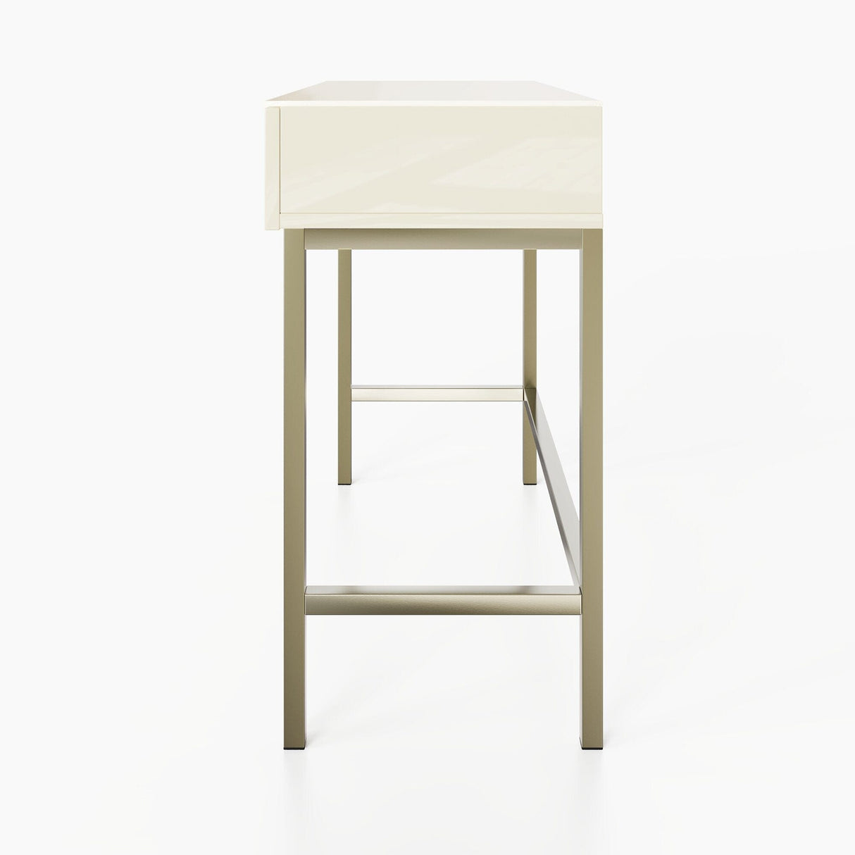 Frank Olsen LYRA Console Table Antique White 900mm