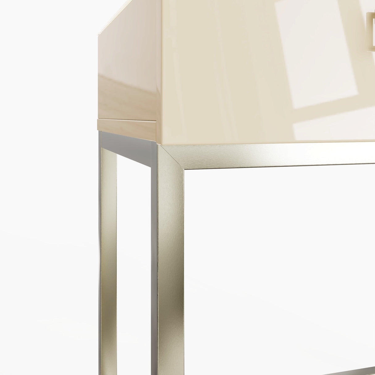 Frank Olsen LYRA Console Table Antique White 900mm