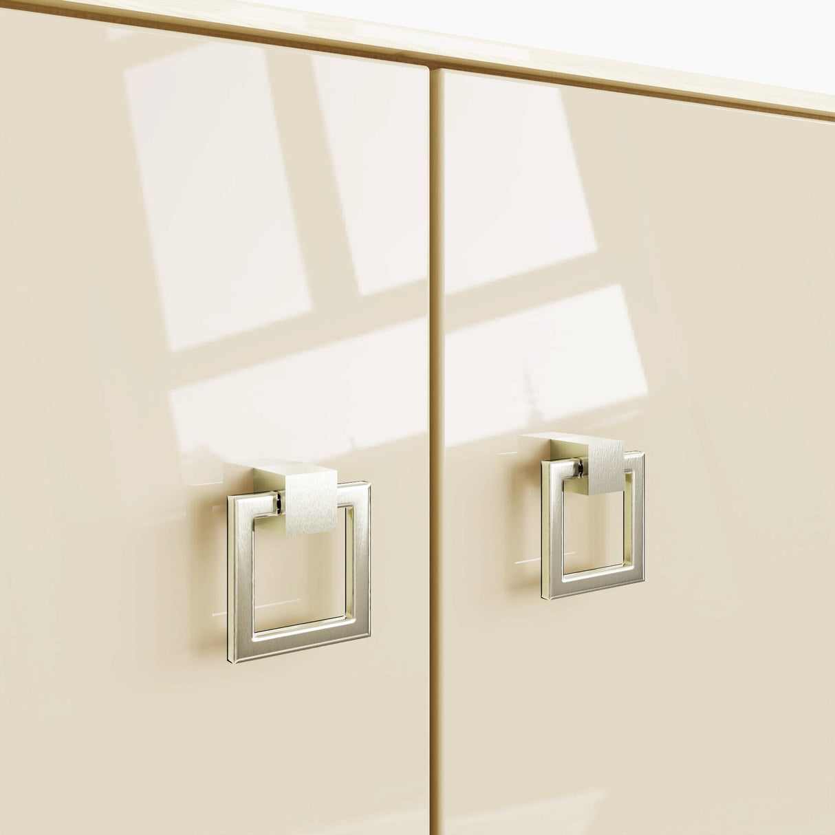 Frank Olsen Lyra Antique White TV Stand for Screens up to 70 inch