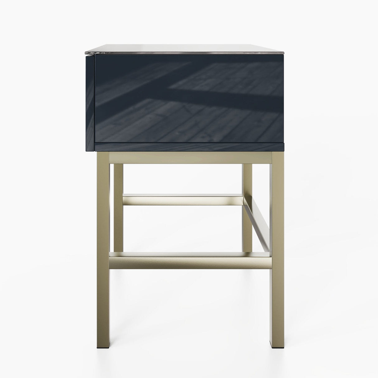 Frank Olsen LYRA Lamp Table Midnight Black 900mm