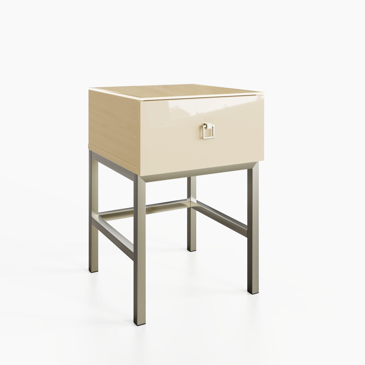 Frank Olsen LYRA Lamp Table Antique White 900mm