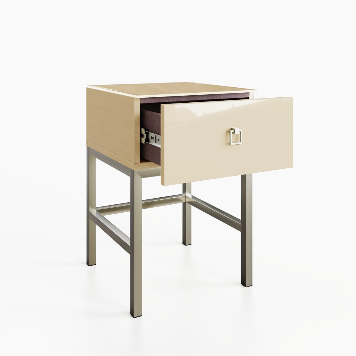 Frank Olsen LYRA Lamp Table Antique White 900mm