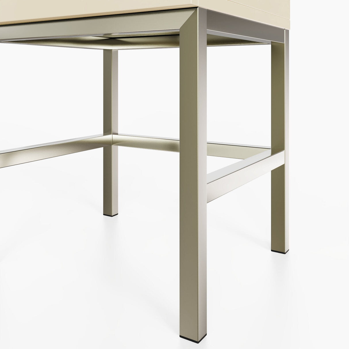 Frank Olsen LYRA Lamp Table Antique White 900mm