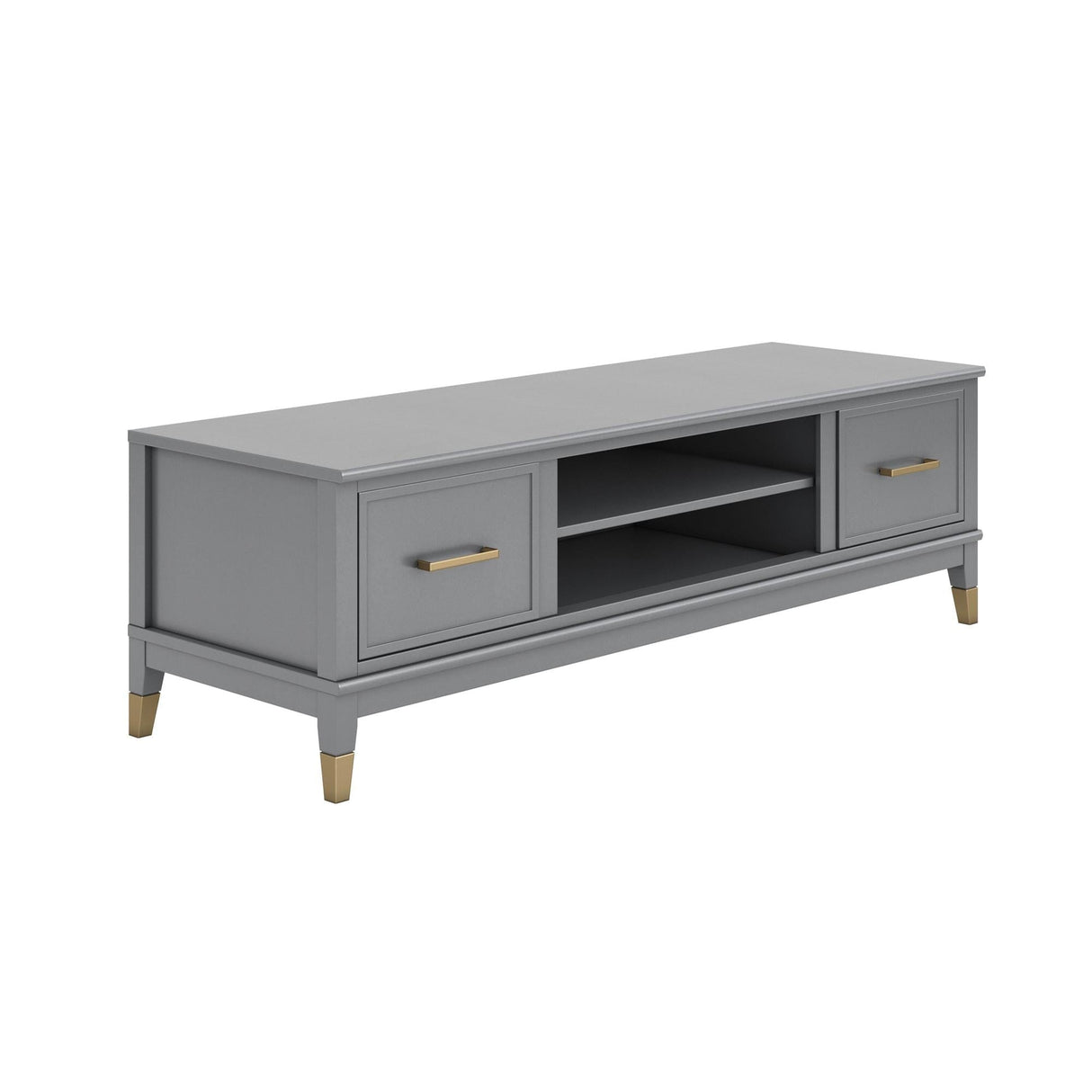 CosmoLiving Westerleigh TV Stand for TVs up to 65" Graphite Grey