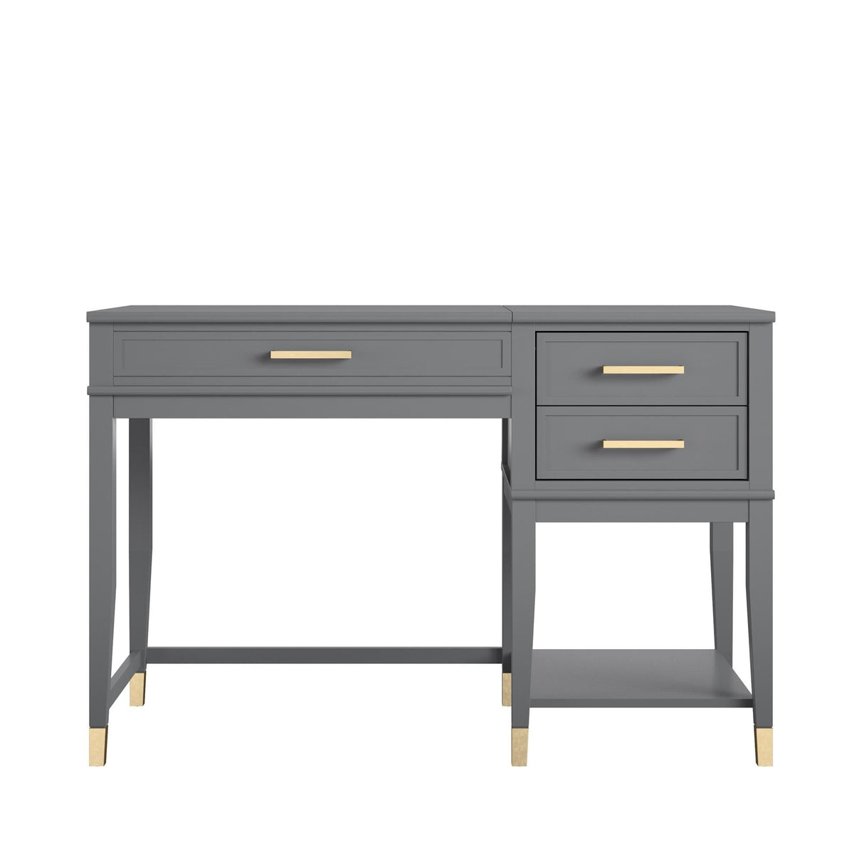 CosmoLiving WESTERLEIGH LIFT-TOP DESK GRAPHITE