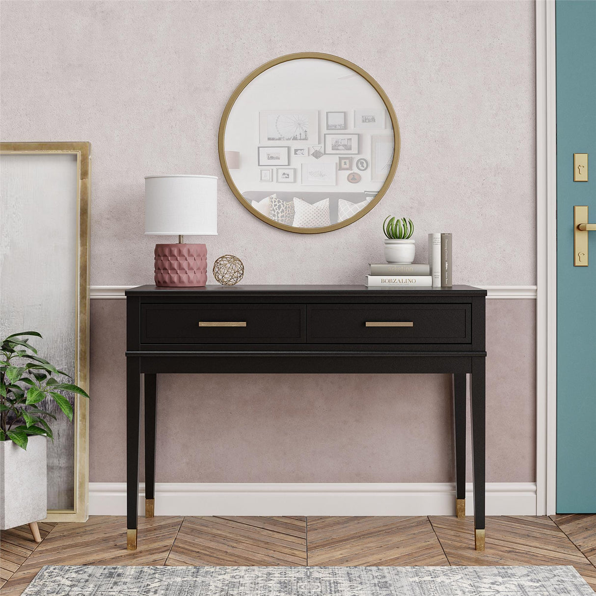 CosmoLiving WESTERLEIGH CONSOLE TABLE BLACK