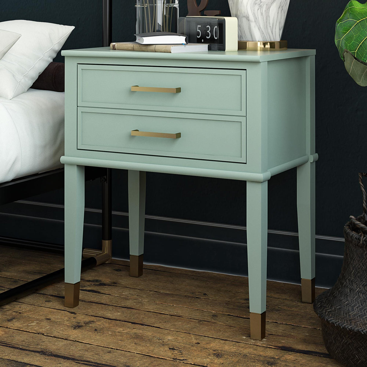 CosmoLiving Westerleigh End Table Dusty Green