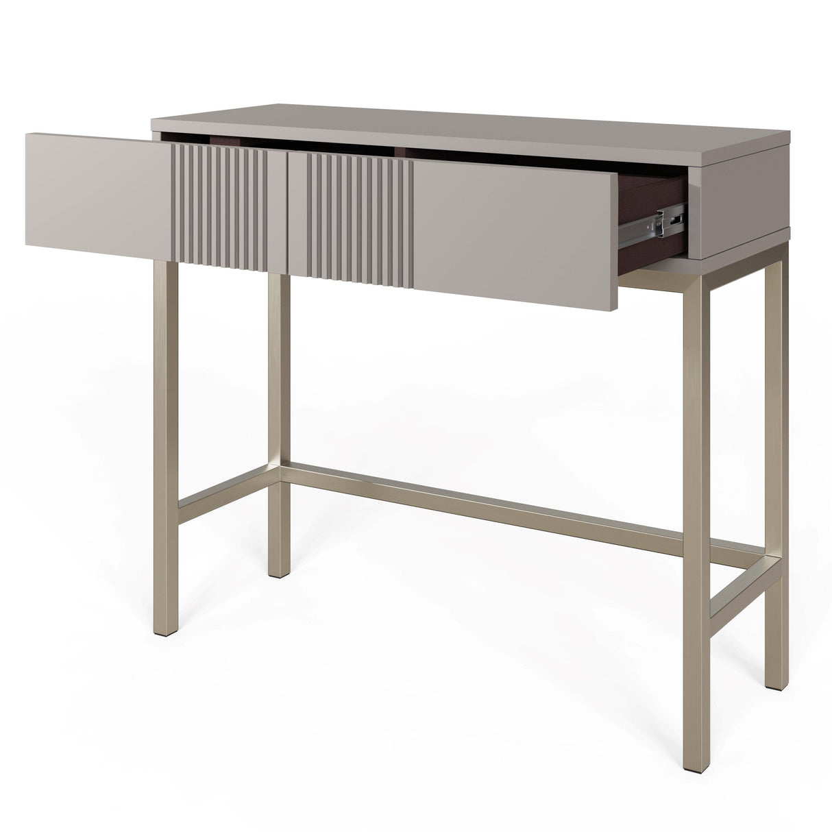 Frank Olsen Iona Grey Console Table with Mood Lighting
