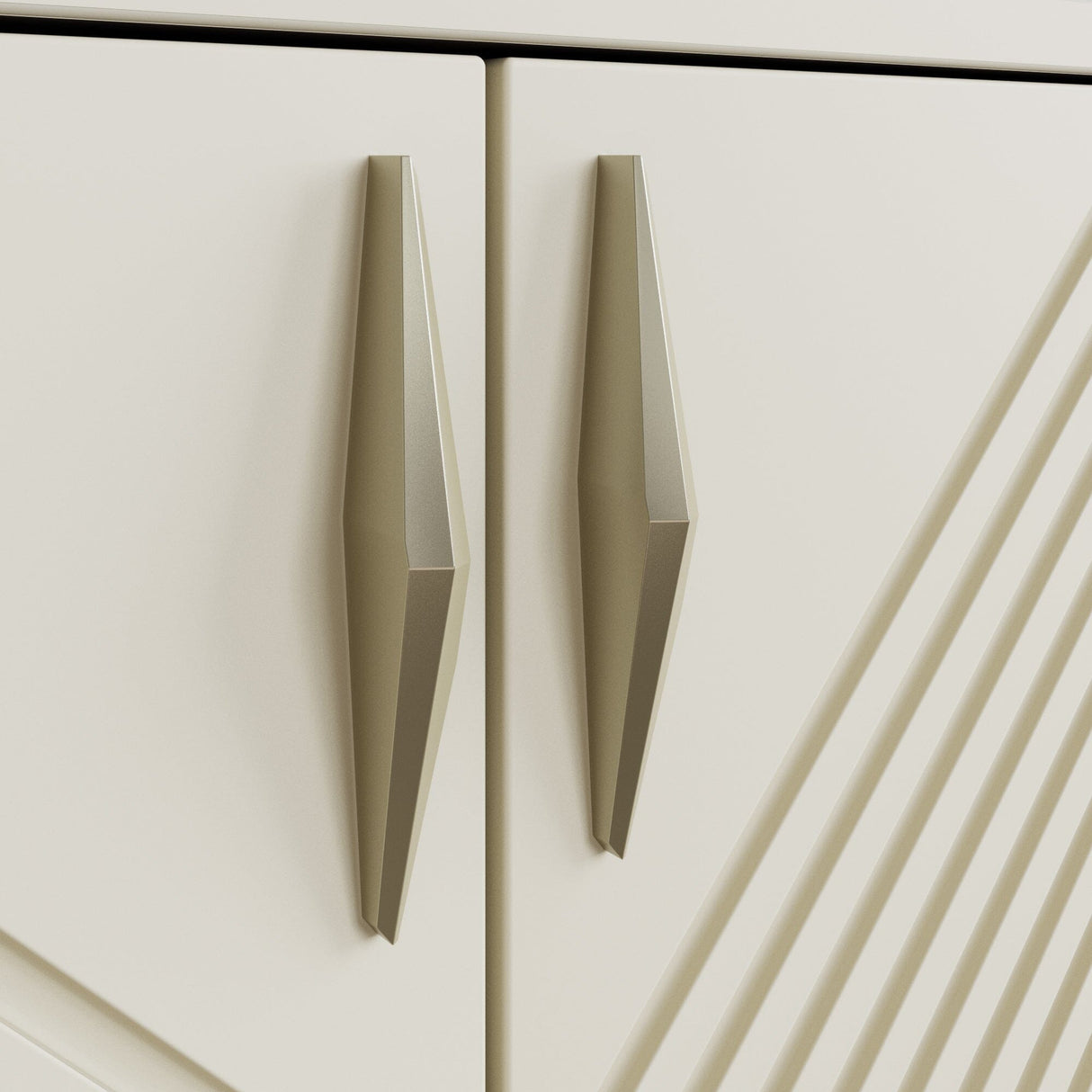 Frank Olsen AVA White TV Cabinet with Mood Lighting for TV's up to 70"