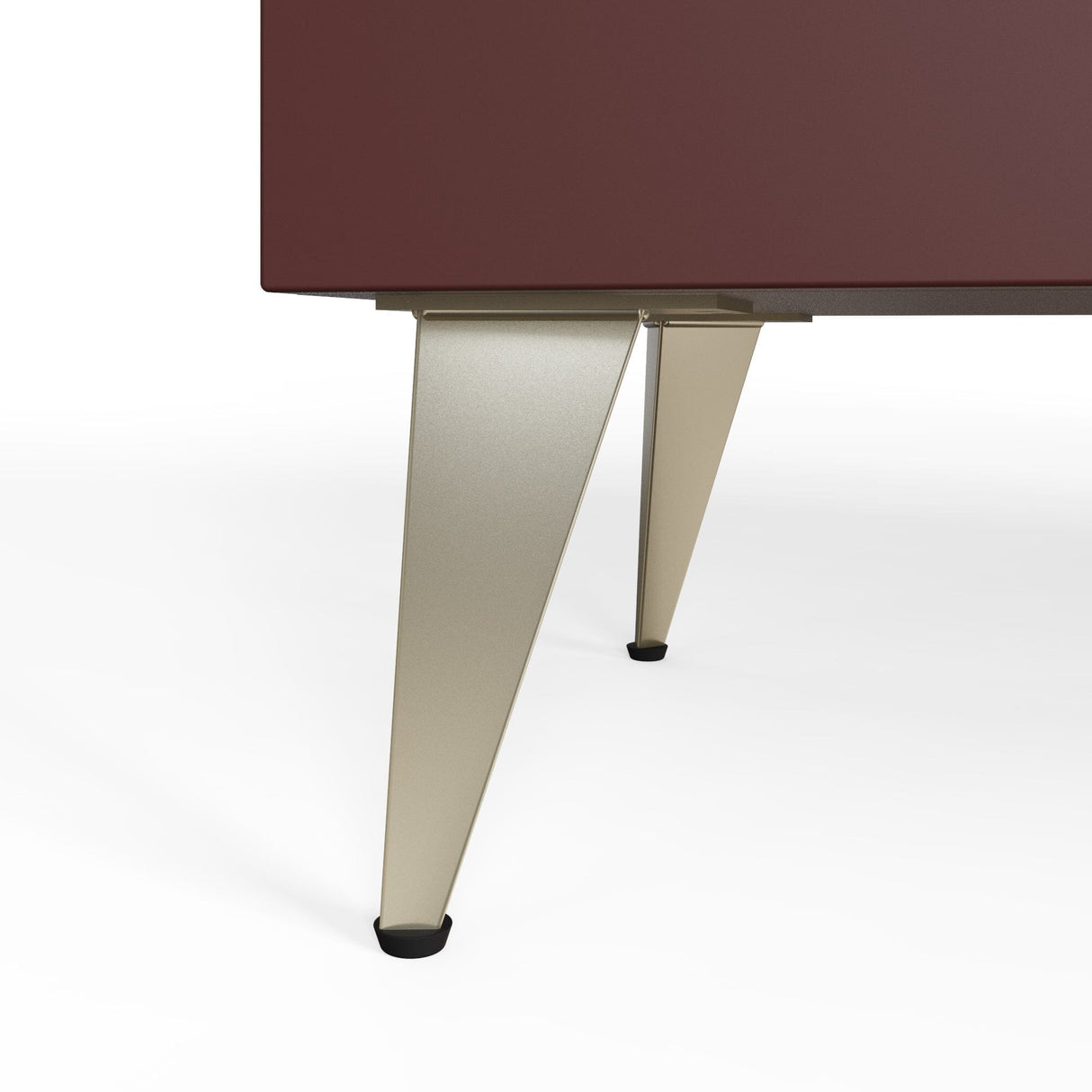 Frank Olsen AVA Mulberry Tall Sideboard with Mood Lighting & Wireless Phone Charging