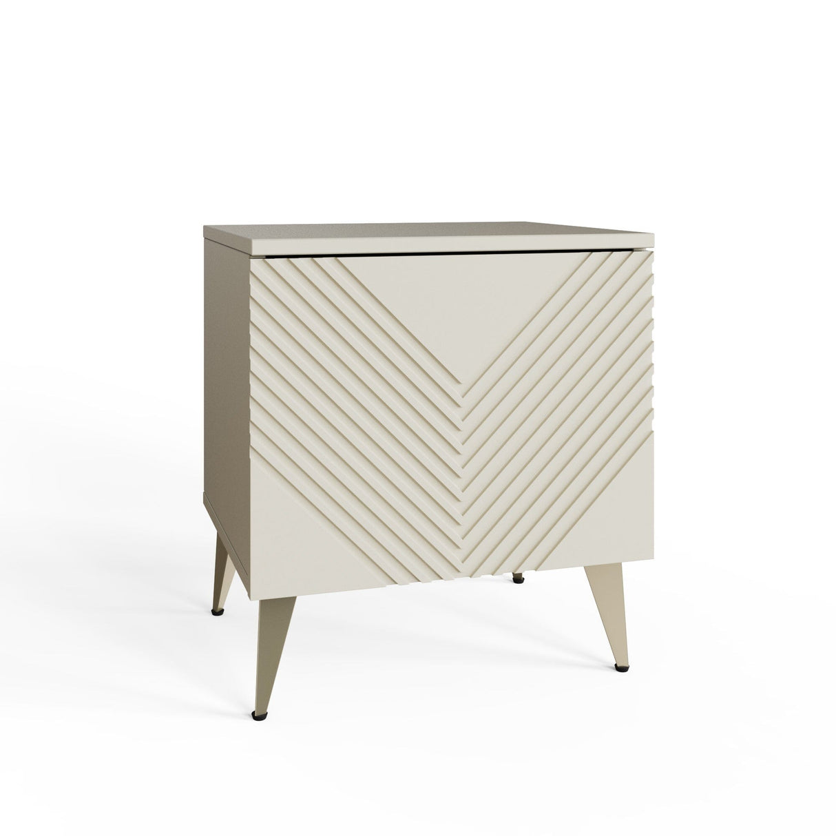 Frank Olsen White AVA Lamp Table with Mood Lighting