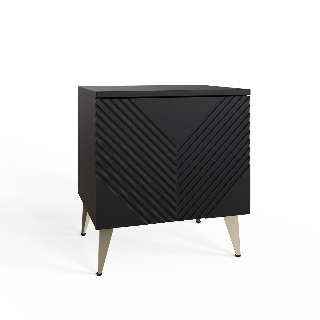 Frank Olsen Black AVA Lamp Table with Mood Lighting