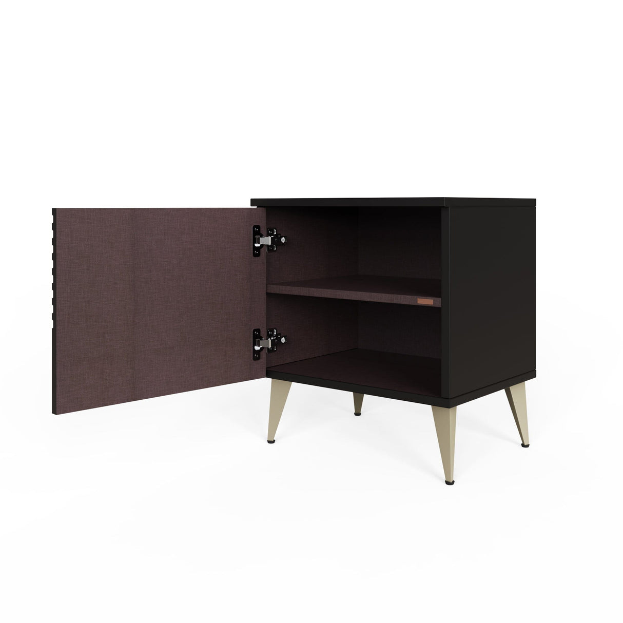 Frank Olsen Black AVA Lamp Table with Mood Lighting