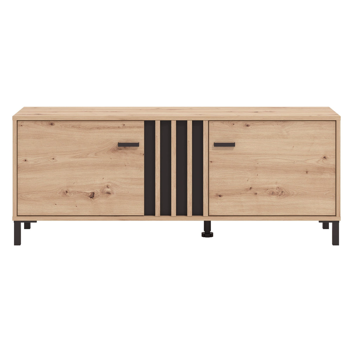 LAVAL TV shelf 131 in Artisan Oak and Black