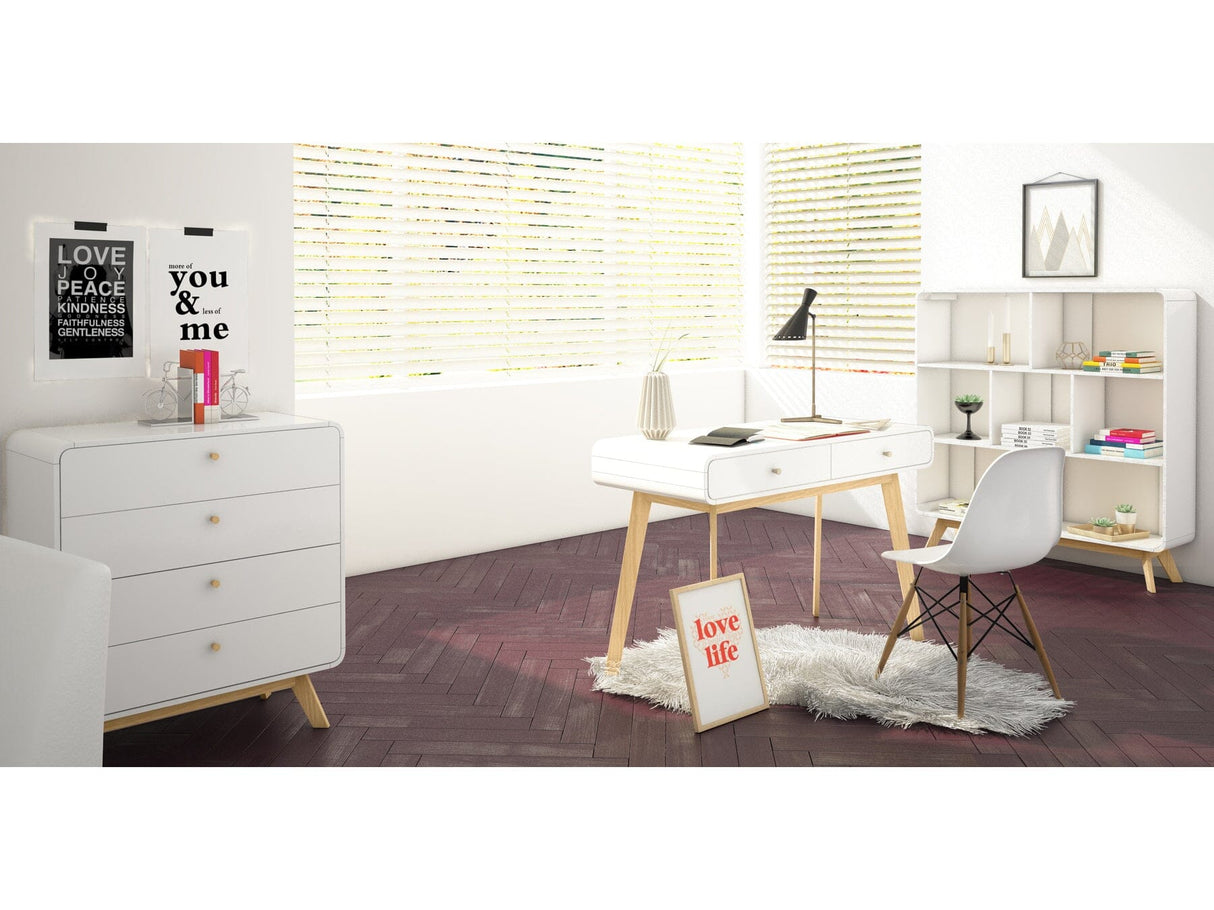 LOFT24 Cassie Desk - White