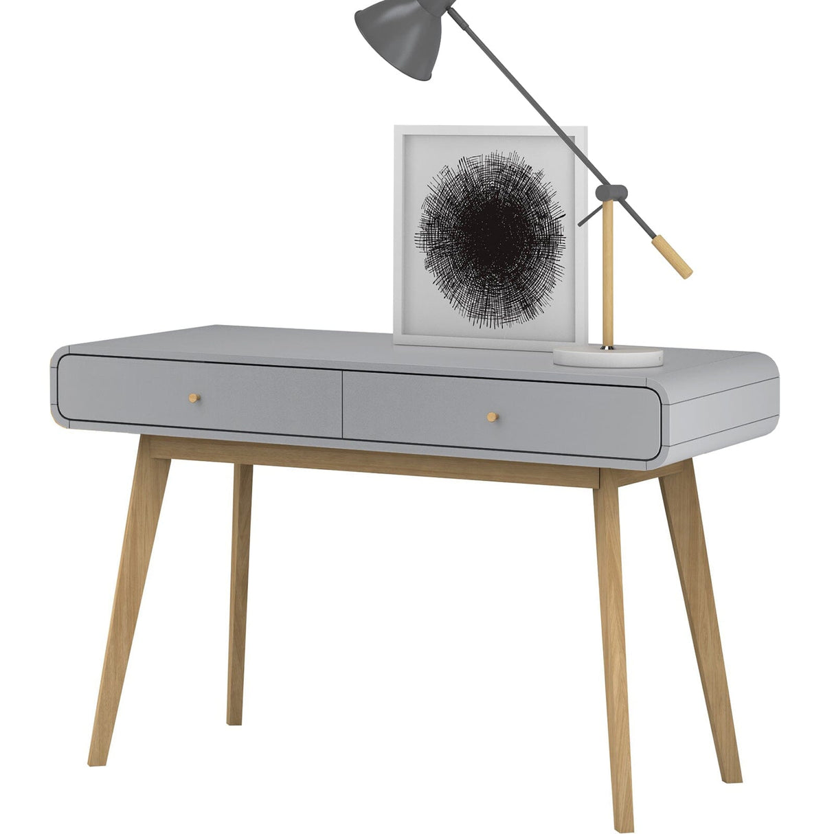 LOFT24 Cassie Desk - Grey