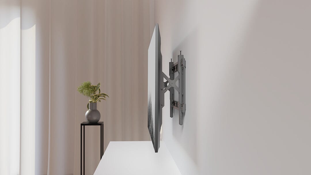 Multibrackets MB6299 Recessed TV Wall Bracket with Tilt and Turn