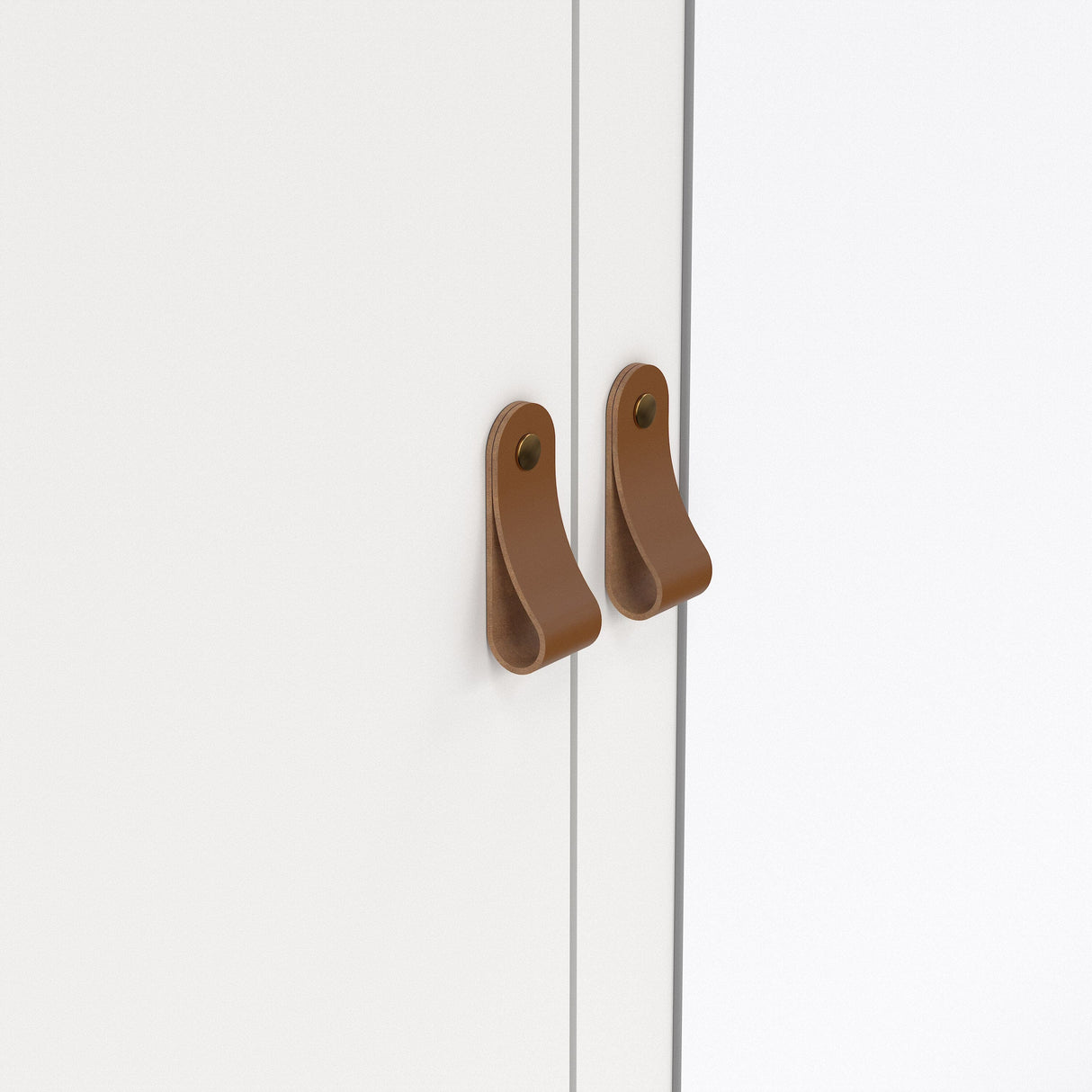 Furniture To Go Barcelona Wardrobe with 2 Doors 1 Mirror Door 2 Drawers in White
