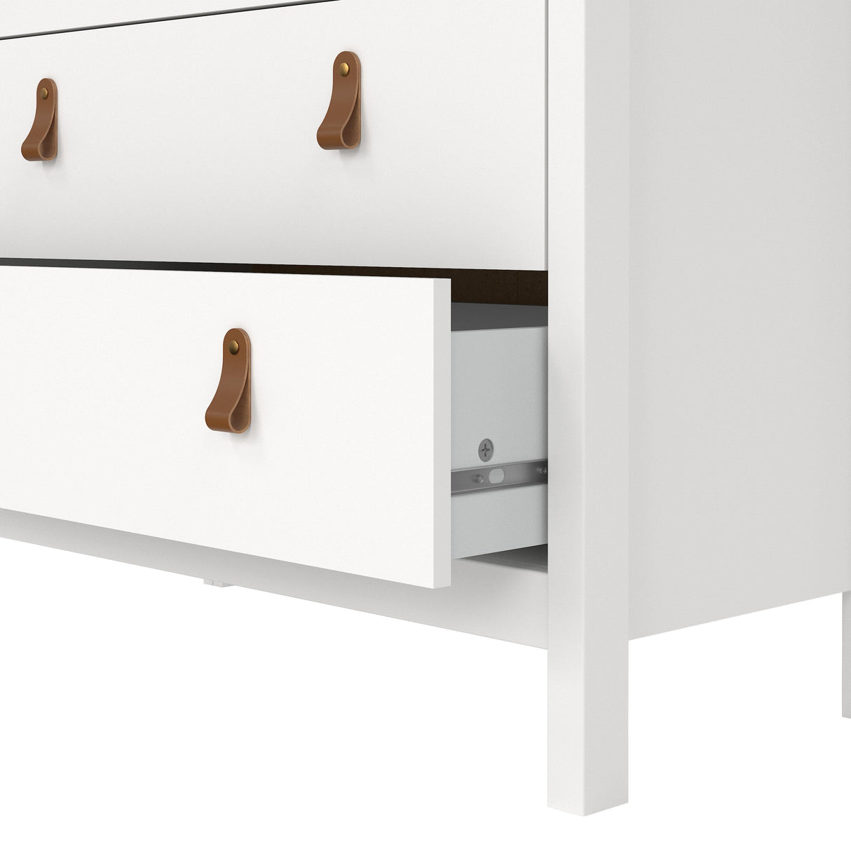 Furniture To Go Barcelona Chest 3+2 Drawers in White