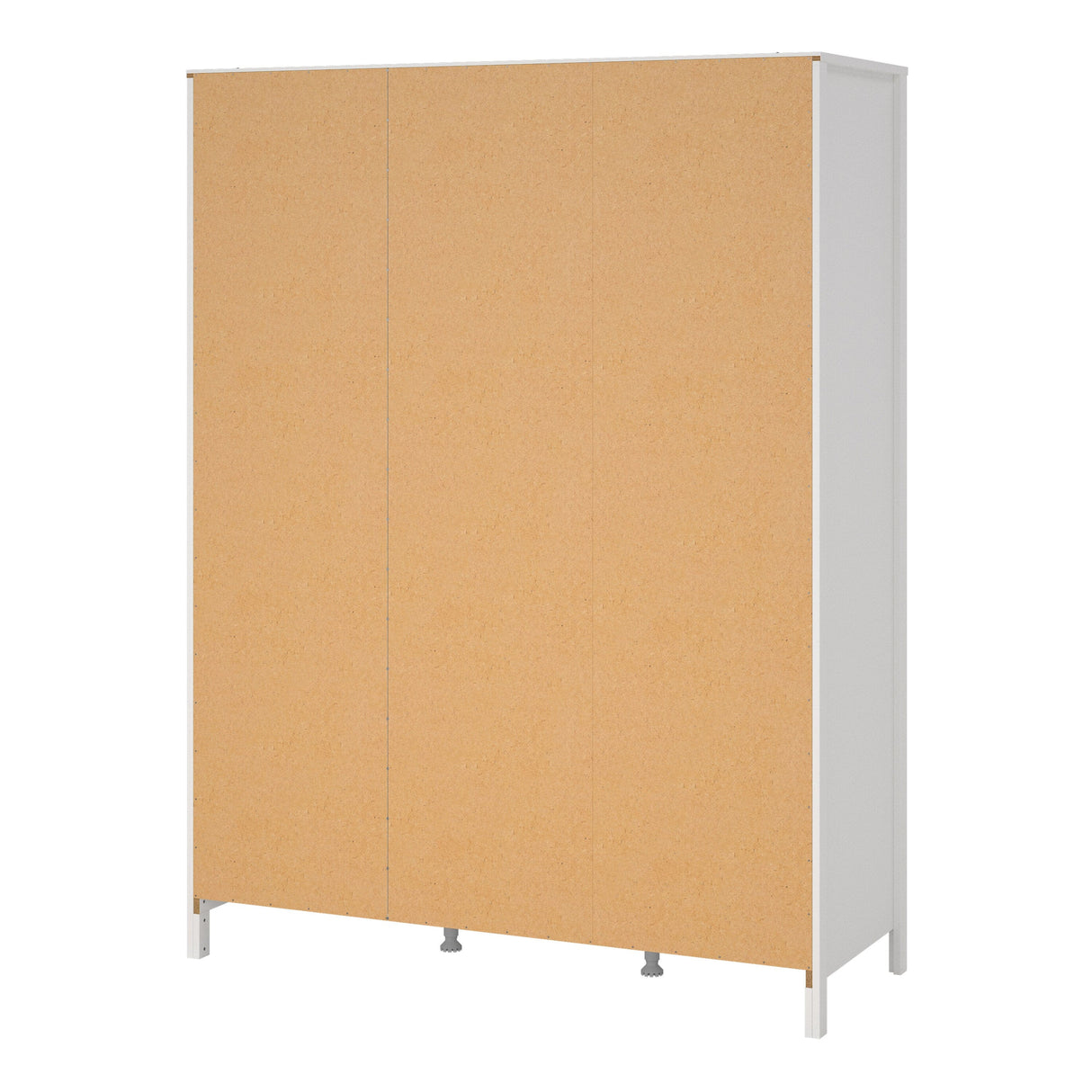 Furniture To Go Barcelona Wardrobe with 3 Doors in White