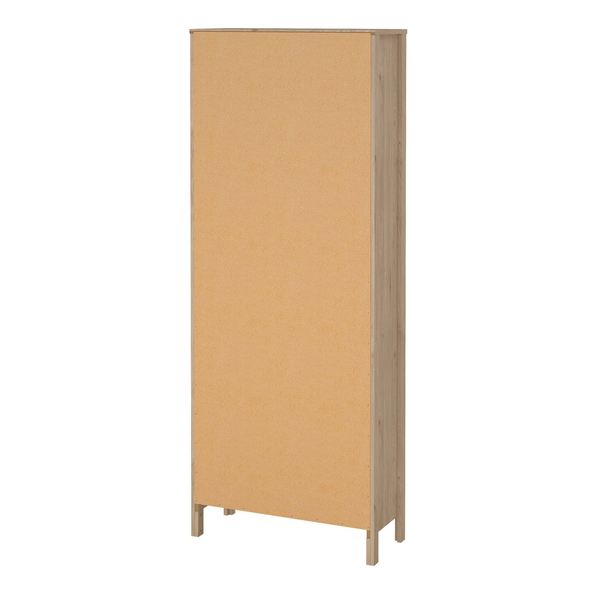Furniture To Go Barcelona China Cabinet 2 Doors with Glass + 3 Drawers in Jackson Hickory Oak