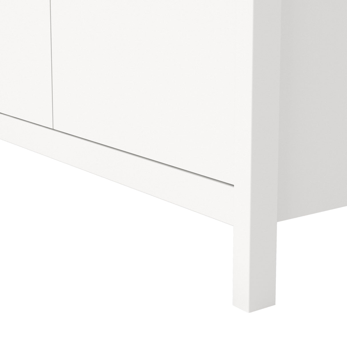 Furniture To Go Barcelona Wardrobe with 2 Doors in White