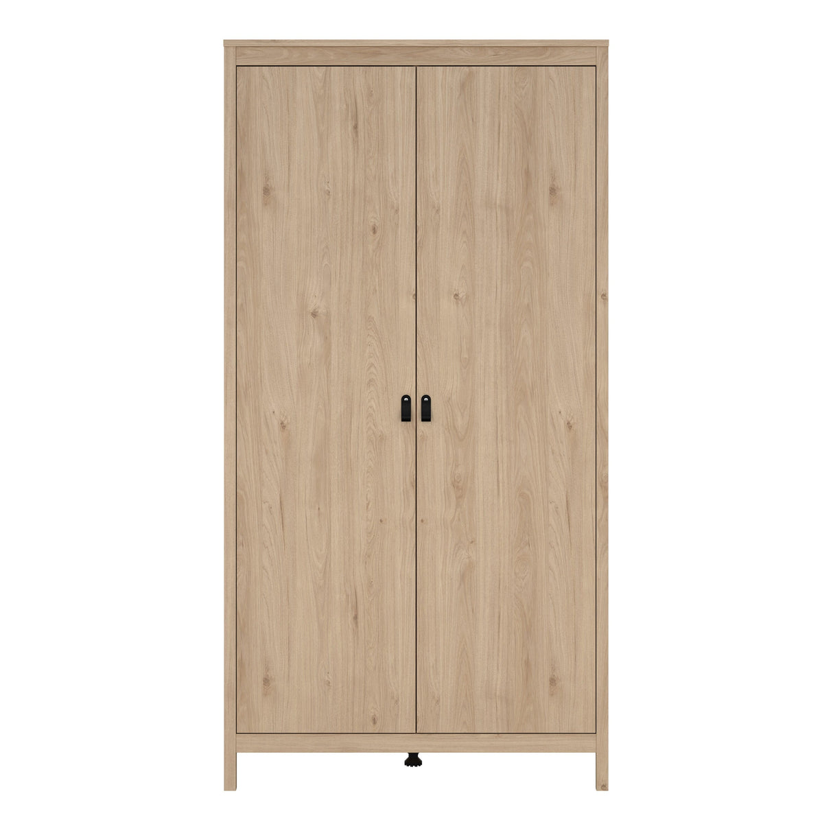 Furniture To Go Barcelona Wardrobe with 2 Doors in Jackson Hickory Oak