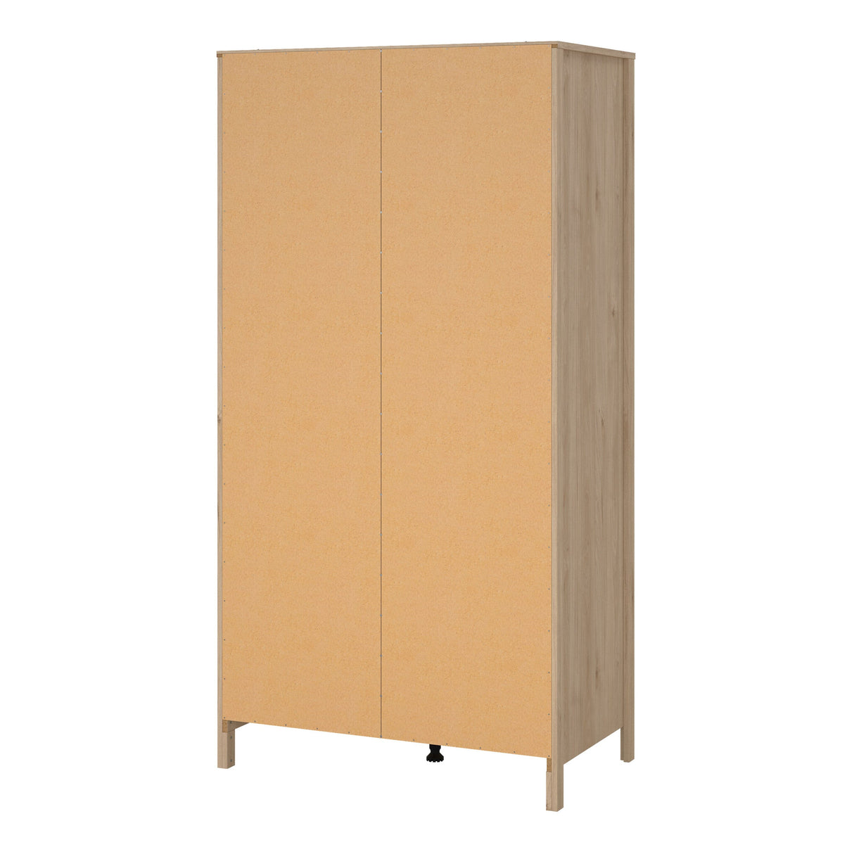 Furniture To Go Barcelona Wardrobe with 2 Doors in Jackson Hickory Oak