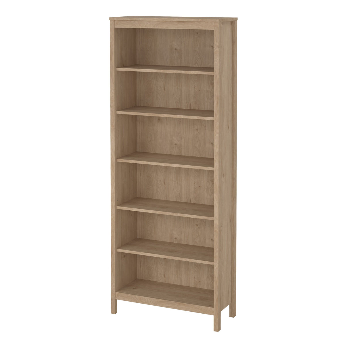 Furniture To Go Barcelona Bookcase in Jackson Hickory Oak