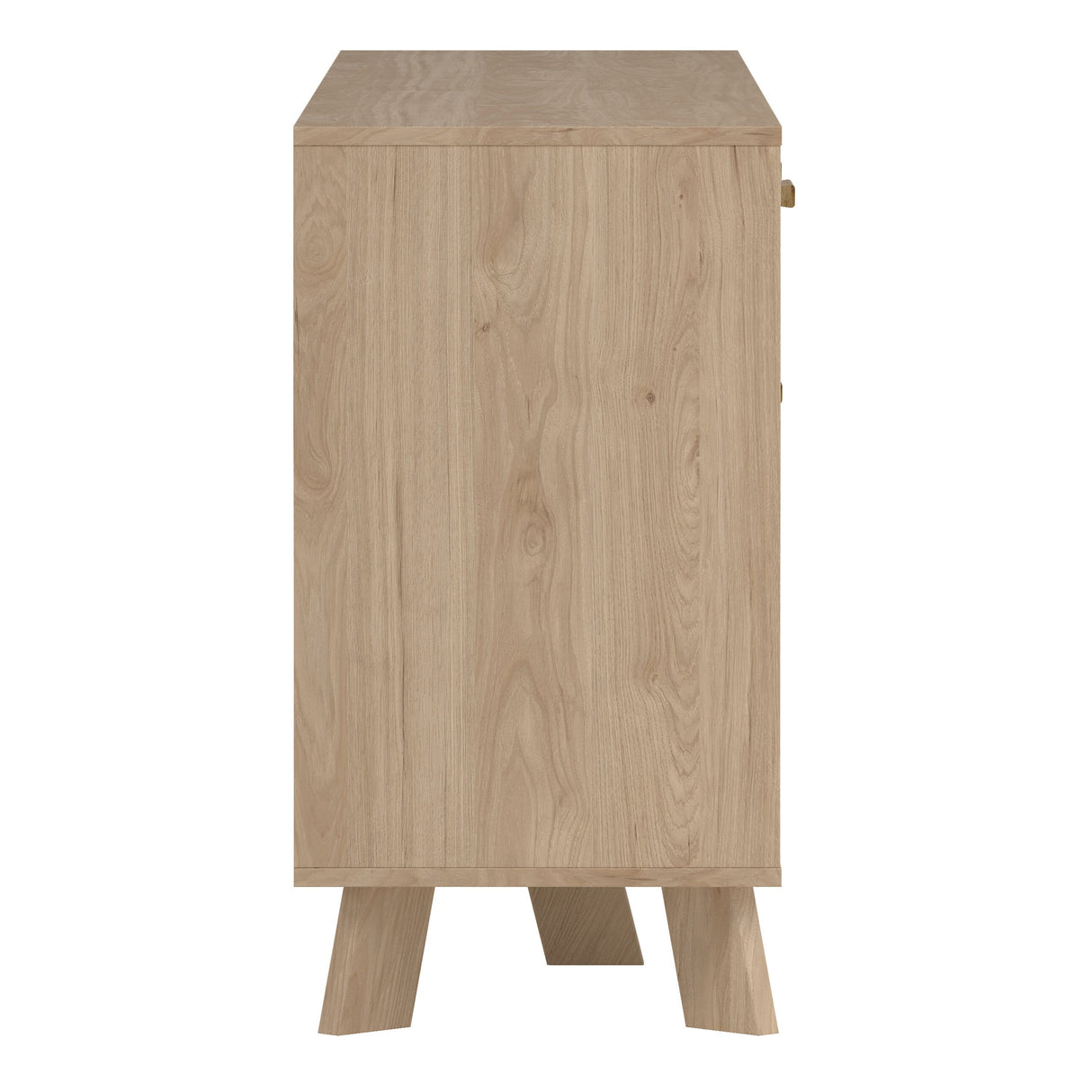Furniture To Go Ikast Sideboard 4 Doors + 1 Drawer in Jackson Hickory and White
