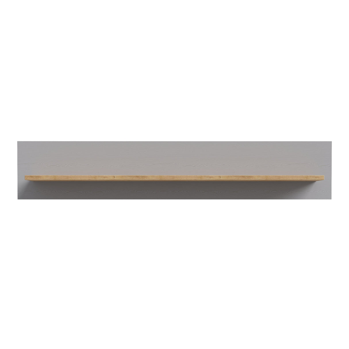 Furniture To Go Bohol 160cm Wall Shelf in Riviera Oak/Grey Oak