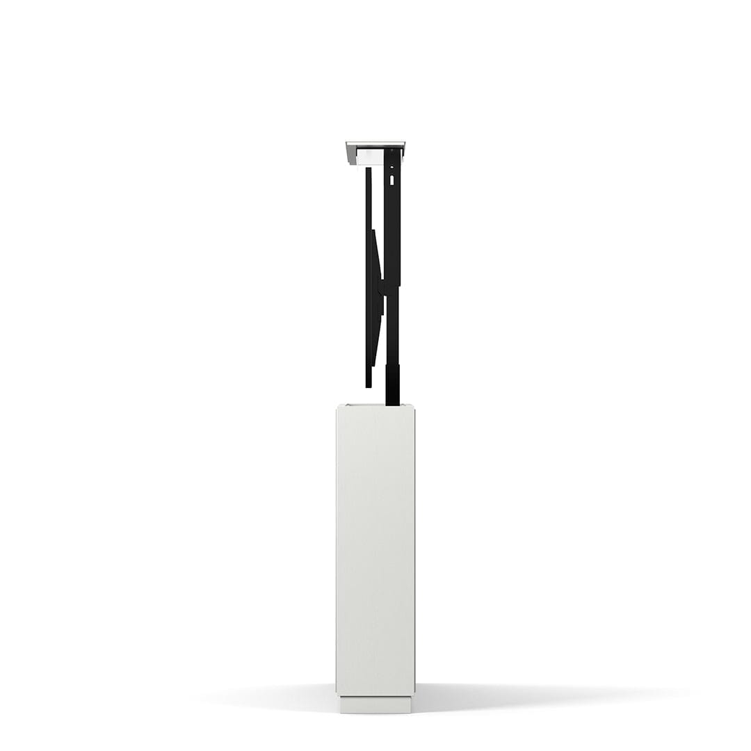 Multibrackets White TV Lift Cabinet for screens up to 55"
