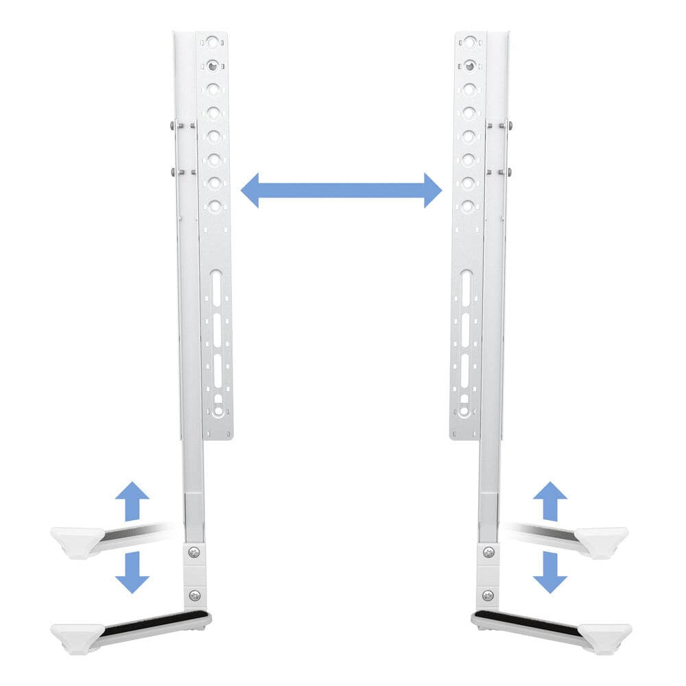 AVF Universal Soundbar Mounting Kit – Sonos Compatible (White)