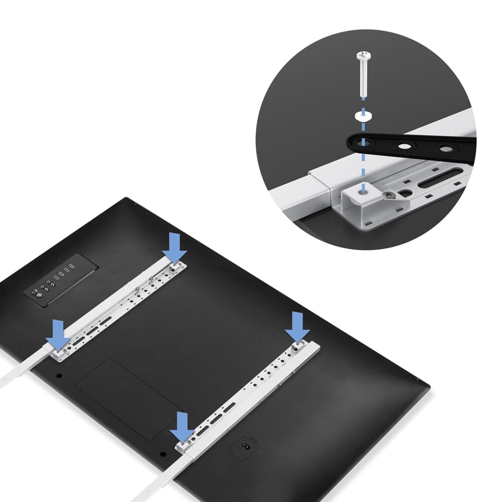 AVF Universal Soundbar Mounting Kit – Sonos Compatible (White)