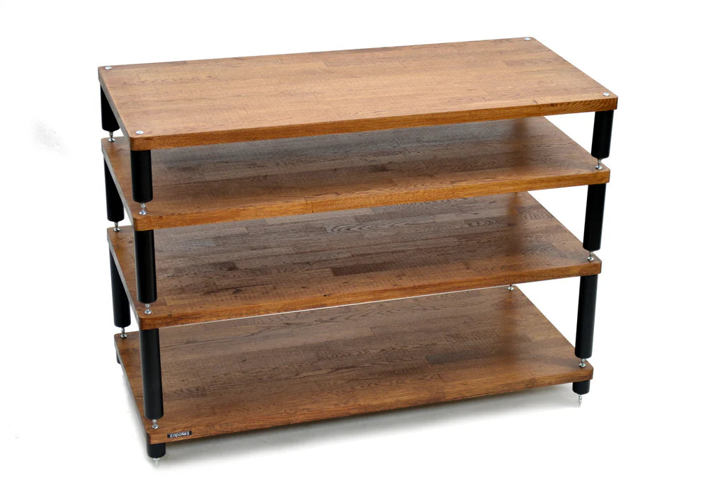 Apollo Storm 10 Modular AV Rack (Dark Oak Finish)