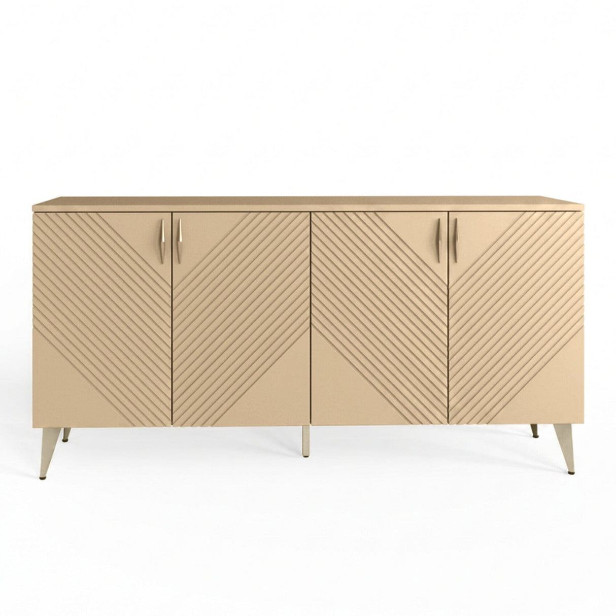 Frank Olsen AVA Natural Stone Large Sideboard with LED Mood Lighting