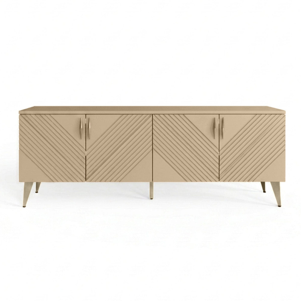 Frank Olsen AVA Natural Stone TV Cabinet with Mood Lighting for TV's up to 70"