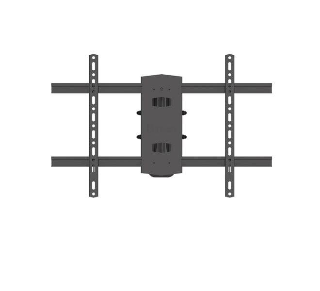 B-Tech Elements BT5226 - Black Ultra Slim Double Arm TV Wall Mount, Tilt and Swivel