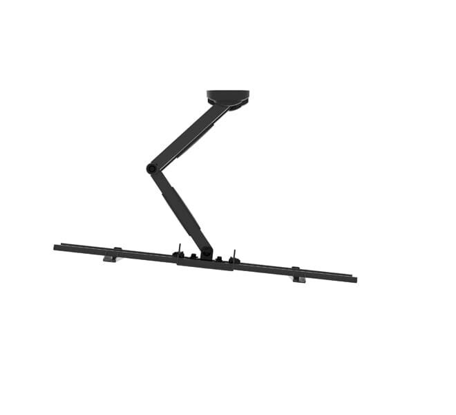 B-Tech Elements BT5226 - Black Ultra Slim Double Arm TV Wall Mount, Tilt and Swivel