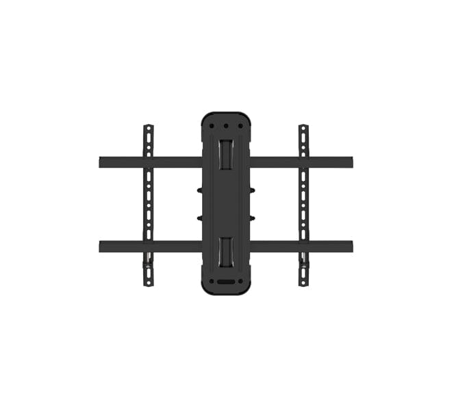 B-Tech Elements BT5226 - Black Ultra Slim Double Arm TV Wall Mount, Tilt and Swivel