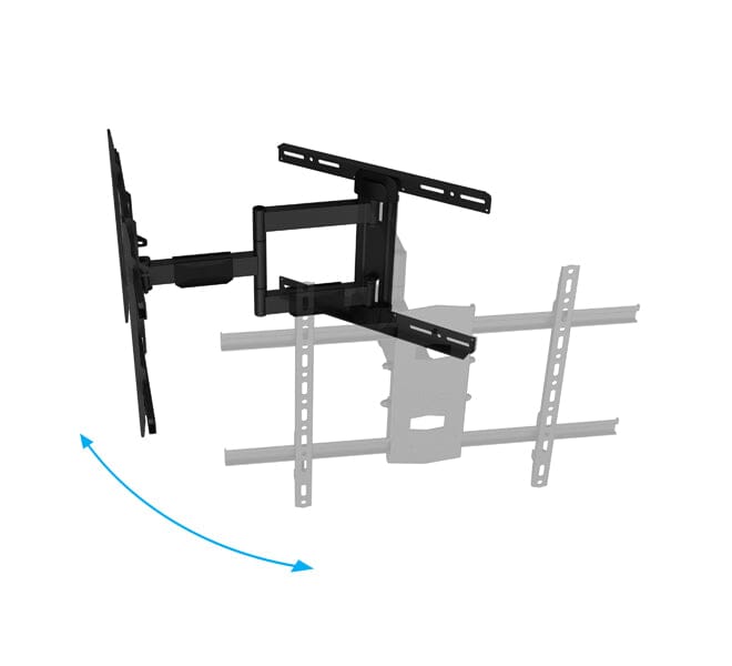 B-Tech Elements BT5229 Ultra-Slim Double-Arm TV Wall Mount – Tilt & Swivel